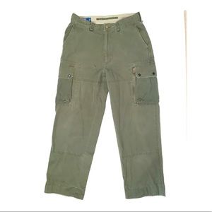 Ralph Lauren Army Green Cargo Pants 34x32